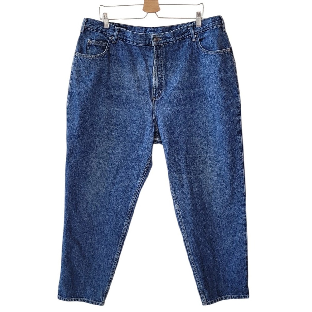 LANDS' END Direct Merchants 20W Regular Vintage 100% Cotton Jeans Women